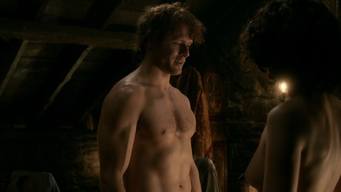 Sam Heughan in Outlander (2014) Shirtless 81284