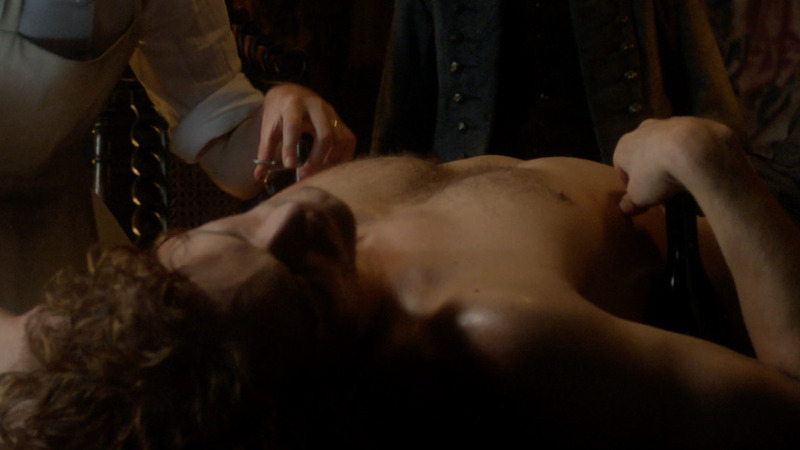 Hottest Jamie Fraser Scenes. Shirtless. 81291
