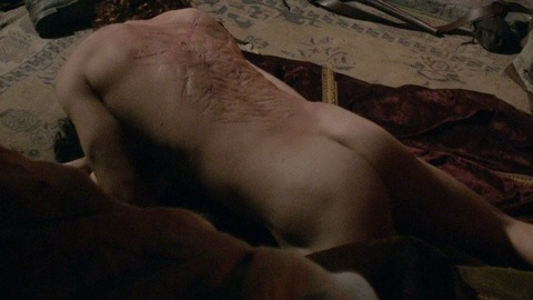 Jamie Fraser from Outlander Naked. Butt, Shirtless, Straight. 43289
