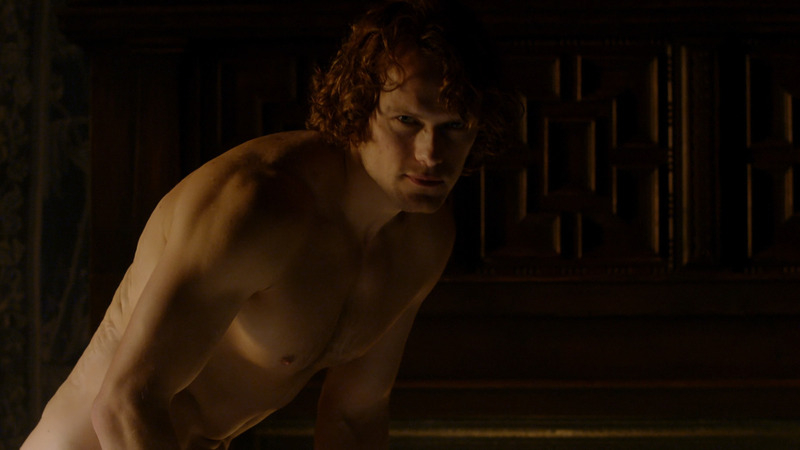 Outlander's Sexiest Scenes with Sam Heughan. Sexy, Shirtless. 81216