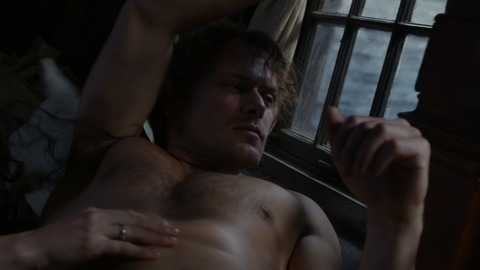 Sam Heughan in Outlander (2014) Shirtless 81306