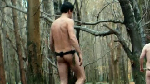 Andrew Scott in The Bachelor Weekend (2013) Sexy Shirtless Butt Thong 24523
