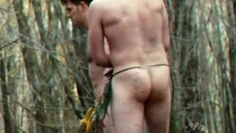 Hugh O'Conor in The Bachelor Weekend (2013) Sexy Shirtless Butt Thong 24508