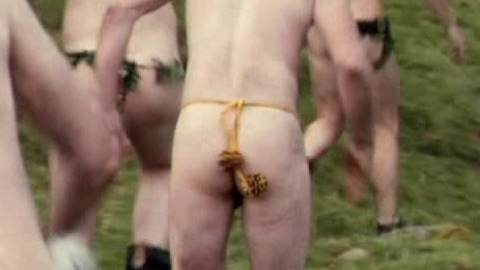 Michael Legge in The Bachelor Weekend (2013) Sexy Shirtless Butt Thong 24533