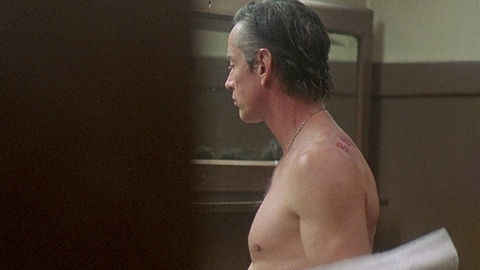 Backdraft's Sexiest Scenes with Scott Glenn. Sexy, Shirtless, chain around neck. 24546