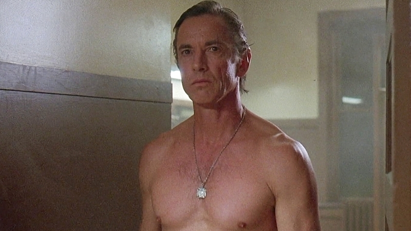 Backdraft's Sexiest Scenes with Scott Glenn. Sexy, Shirtless, chain around neck. 24552
