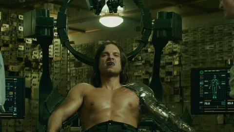 Captain America: The Winter Soldier's Sexiest Scenes with Sebastian Stan. Sexy, Shirtless. 24966