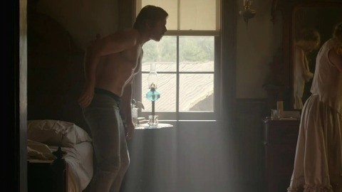 Jake Weber in Hell on Wheels (2011-2014) Sexy Shirtless Underwear 25657