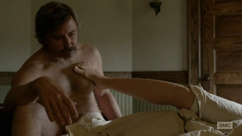Sexiest Jake Weber Scene in Hell on Wheels. Sexy, Shirtless. 25381