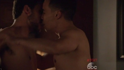 Conrad Ricamora in How to Get Away With Murder (2014-2019) Sexy Shirtless Gay 25551