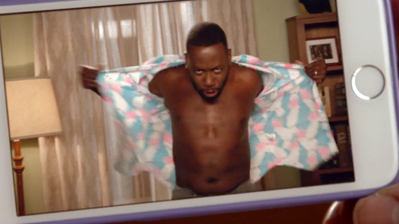 Hottest Lamorne Morris Scene in New Girl. Sexy, Shirtless. 81836