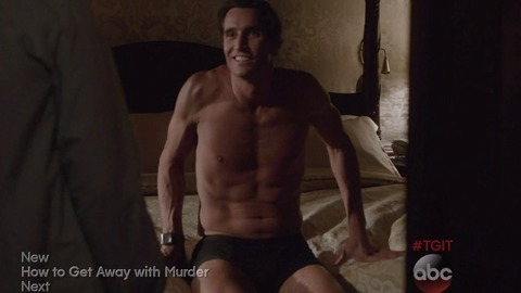 Matthew Del Negro in Scandal (2012-2018) Sexy Shirtless Bulge Underwear 25677
