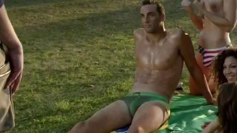 Sexiest Eduardo Arrazola Scene in Faking It. Sexy, Shirtless, Bulge, Underwear. 25765