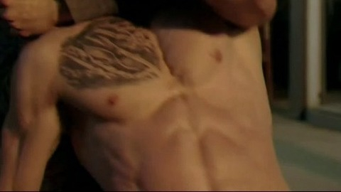 Sexiest Jonathan Tucker Scene in Kingdom. Sexy, Shirtless. 25795