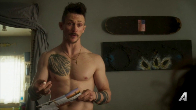 Sexiest Scenes of Jay Kulina from Kingdom. Shirtless. 55907
