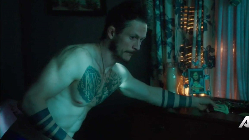Kingdom's Sexiest Scenes with Jonathan Tucker. Shirtless. 71442