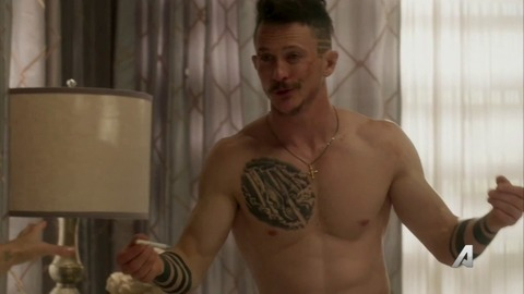 Kingdom's Sexiest Scenes with Jonathan Tucker. Shirtless. 55428
