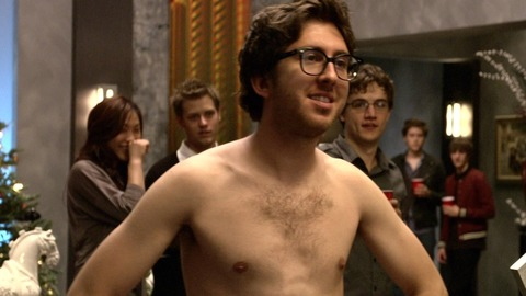 Sexiest Amir Blumenfeld Scene in A Very Harold & Kumar Christmas. Shirtless. 25993