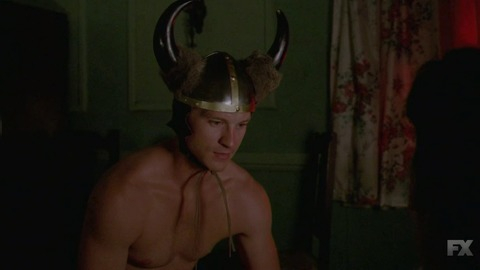 Sexiest Scenes of Viking Hustler from American Horror Story. Sexy, Shirtless. 26381