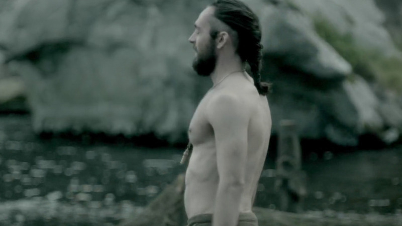 Vikings's Sexiest Scenes with George Blagden. Sexy, Shirtless. 33810