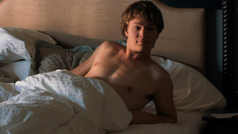 Hottest Ansel Elgort Scene in The Fault in Our Stars. Shirtless. 26834