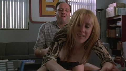 Sexiest James Gandolfini Scene in The Sopranos. Sexy, Straight. 26839