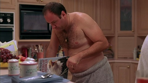 James Gandolfini in The Sopranos (1999-2006) Shirtless 27559