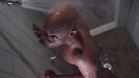 Bokeem Woodbine Naked in Saving Grace. Sexy, Shirtless, Butt. 26887