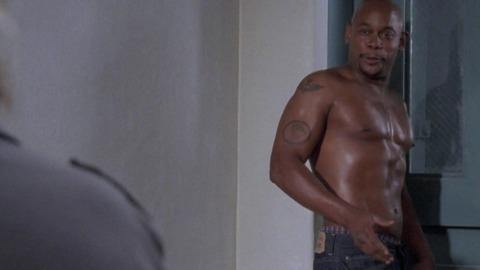 Bokeem Woodbine in Saving Grace (2007-2010) Sexy Shirtless 26866