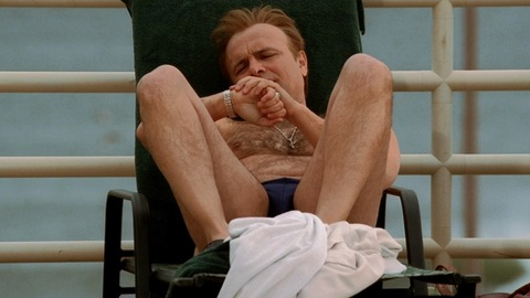 Joe Pantoliano in The Sopranos (1999-2006) Bathing Suit Bulge Sexy Shirtless 27333