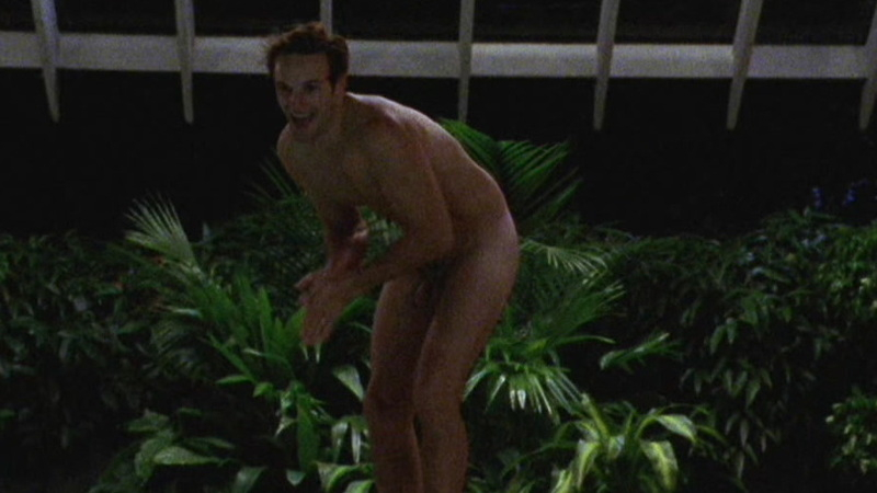 Aaron Douglas Naked as Boston. Balls, Penis, Shirtless, diving board, full frontal. 131277