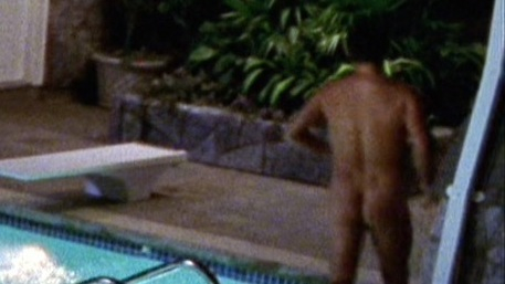 Aaron Douglas Naked in Out of Order. Butt, Shirtless, group, night. 28795