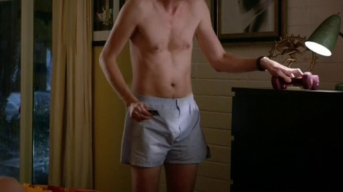 Stephen Merchant in Hello Ladies: The Movie (2014) Sexy Shirtless Underwear 27837