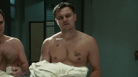Shutter Island's Sexiest Scenes with Leonardo DiCaprio. Sexy, Shirtless. 28332