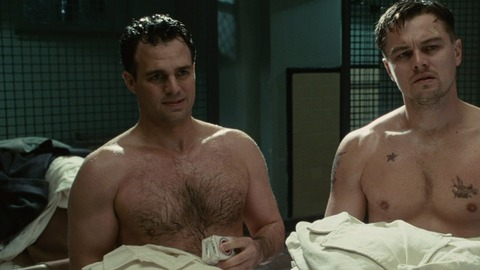 Sexiest Mark Ruffalo Scene in Shutter Island. Sexy, Shirtless. 28333