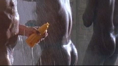 Desmond Dube Naked in The Long Run. Butt, Sexy, Shirtless. 28465