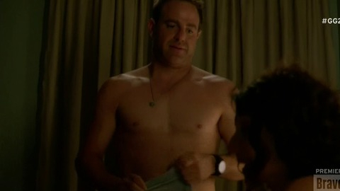 Sexiest Paul Adelstein Scene in Girlfriends' Guide to Divorce. Shirtless. 45793