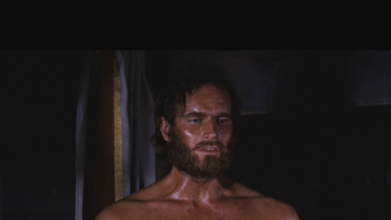Sexiest Charlton Heston Scene in Ben-Hur. Sexy, Shirtless. 29071