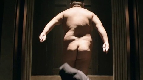 Randall Park in The Interview (2014) Body Double Butt Sexy Shirtless 29100
