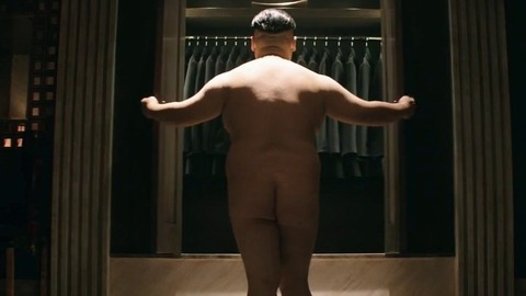 Randall Park in The Interview (2014) Body Double Butt Sexy Shirtless 29111