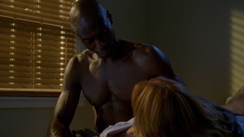 Sexiest Colonel Cedric Daniels Scenes. Shirtless. 40408
