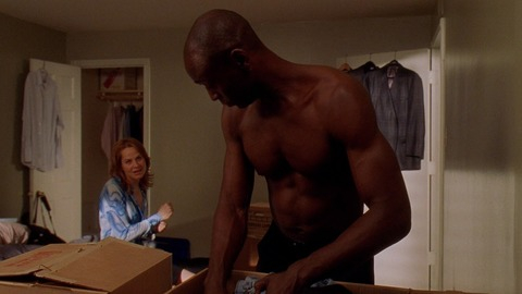 Sexiest Scenes of Colonel Cedric Daniels from The Wire. Shirtless. 40343