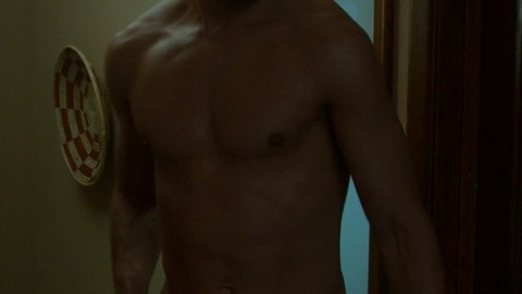 Dan Stevens in The Guest (2014) Shirtless Sexy 29793