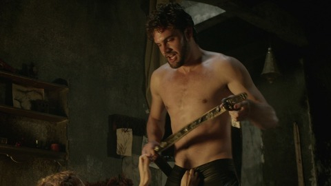 Tom Bateman in Da Vinci's Demons (2013-2015) Sexy Shirtless 30161