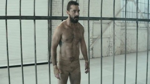 Shia LaBeouf in Sia: Elastic Heart (2015) Bathing Suit Sexy Shirtless 30217
