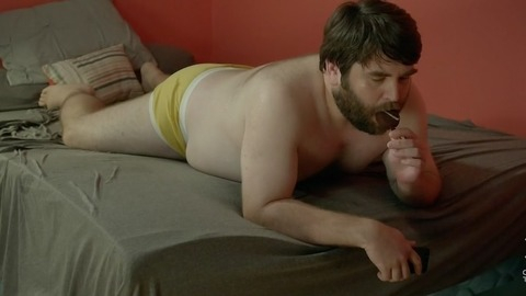 John Gemberling in Broad City (2014-2017) Sexy Shirtless Underwear 30342