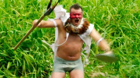 Steve Zahn in Mad Dogs (2015-2016) Bulge Shirtless Underwear 48081