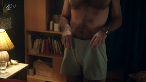 Rob Delaney in Catastrophe (2015-2019) Shirtless Straight Bulge Underwear 31553
