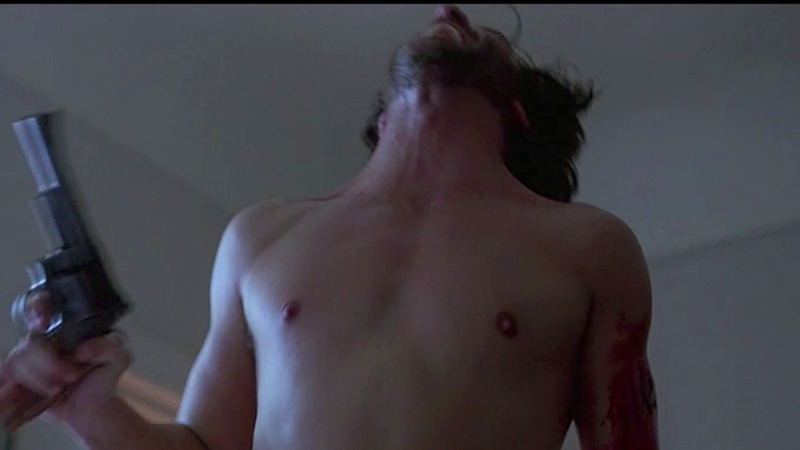 Sexiest Scenes of Eugene Hunt from Blue Steel. Shirtless. 30935