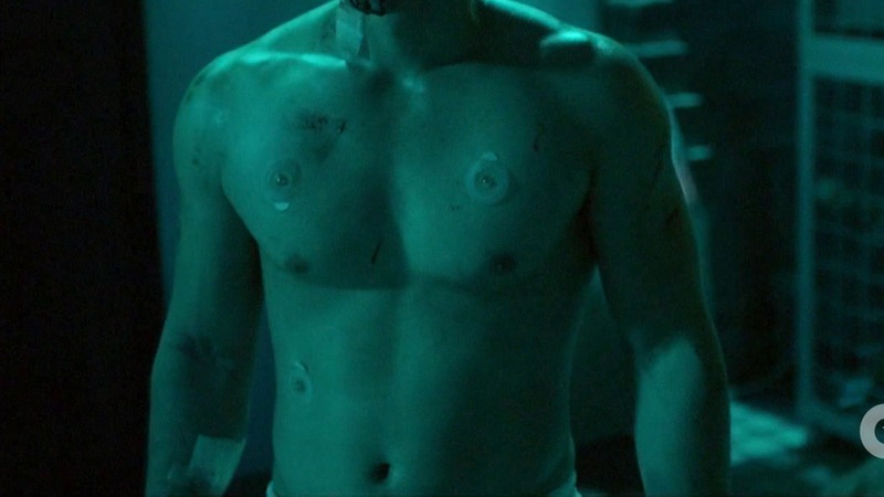 Sexiest Bob Morley Scene in The 100. Shirtless, Underwear. 31279